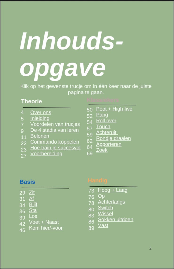 Een boek vol Honden Trucjes (e-book)